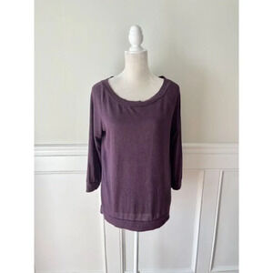 Mix by 41Hawthorn Stitch Fix Purple Dolman Top M